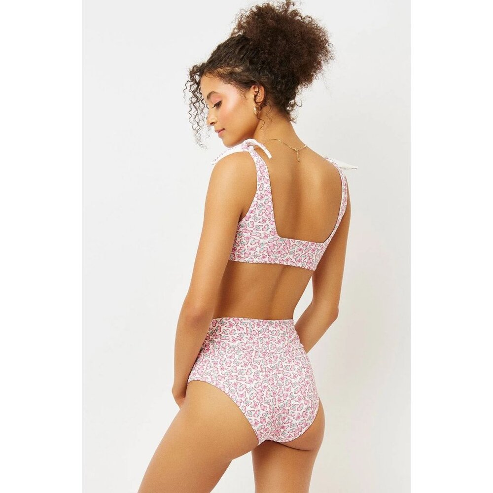 Frankies Bikinis NWT Papillon Bikini Set Kendall Top Alexis Bottom size Medium - Picture 2 of 8